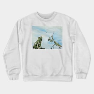 FROG FLY and MANTIS Crewneck Sweatshirt